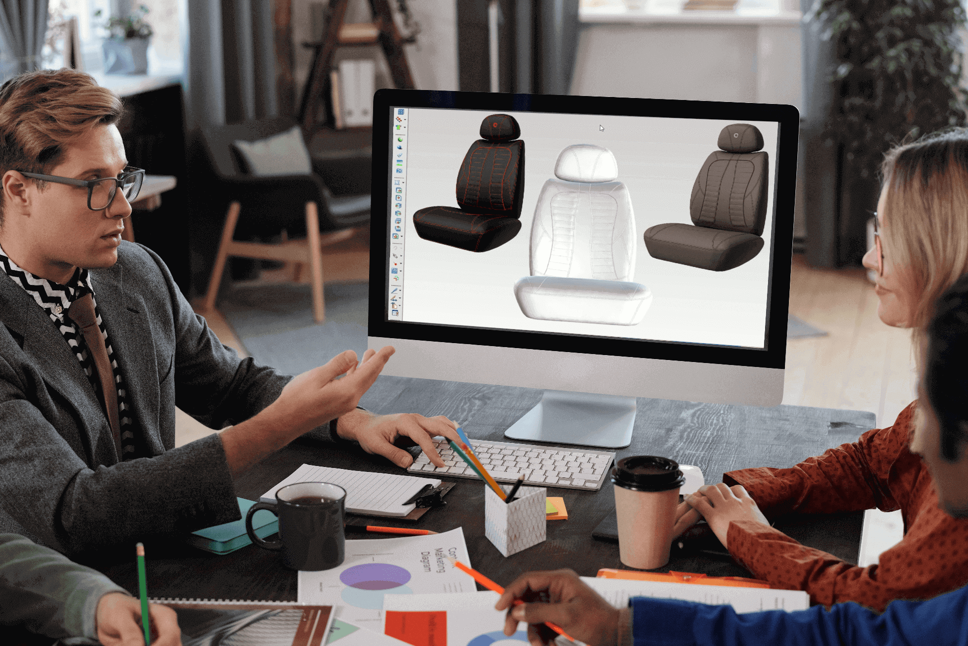 Optitex 2D/3D tools to power your transportation seating systems